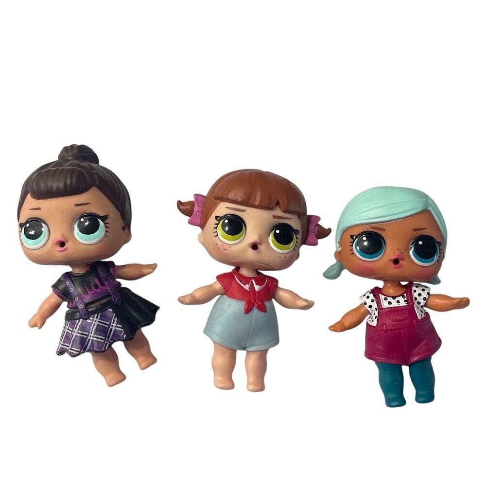 LOL Surprise Dolls‎ Lot of 3 Collectible Figures Toys